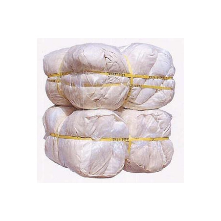 RAG COTTON OVER 90% STERILIZED, WHITE PER KG