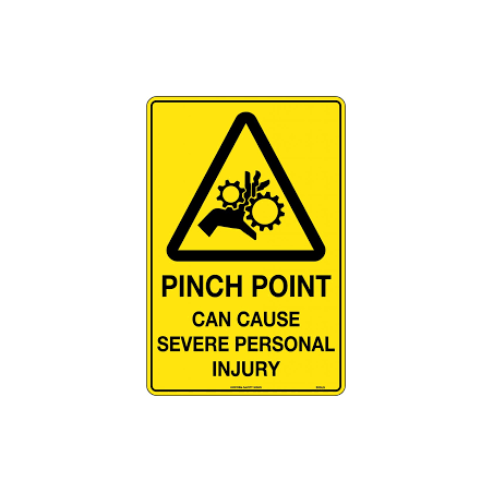 Safety sign -- Pinch Point
