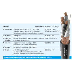 Engine Cable for DG1 coolant heater