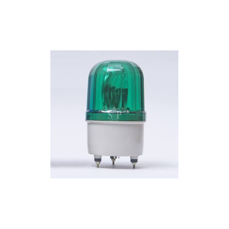 ALARM COLUMN ROTATING LAMP GREEN
