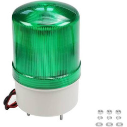 ALARM COLUMN ROTATING LAMP GREEN