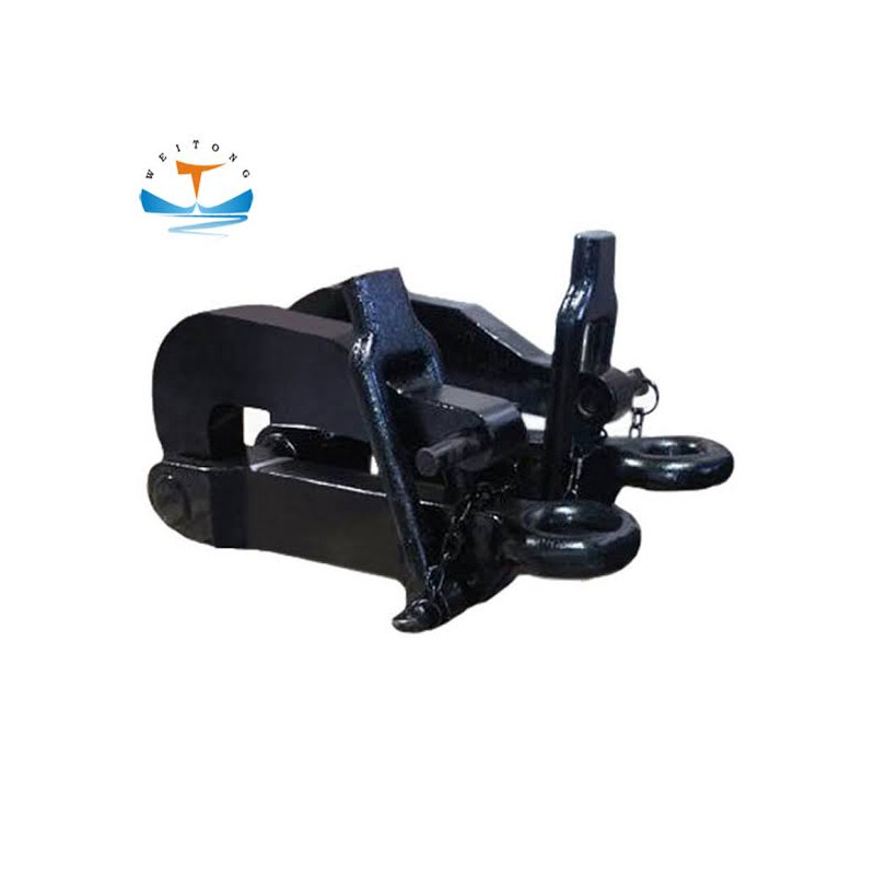 Pelican Hook Chain Stopper 15T, 20 mm jaw opening — suitable for offshore mooring chain stopper application