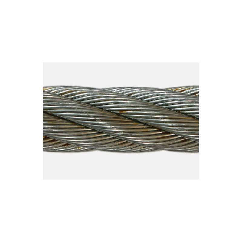 PENNANT WIRE - 52MM DIA X 20MTR, 6X36 IWRC GALV'D S.W.R WORKING LOAD LIMIT 39MT