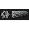 PENNANT WIRE - 52MM DIA X 20MTR, 6X36 IWRC GALV'D S.W.R WORKING LOAD LIMIT 39MT