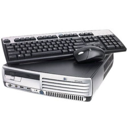 COMPUTER "HP COMPAQ DC7600", COMPLETE UNIT, LATEST SOFTWARE INCLUDED, TECHSOL