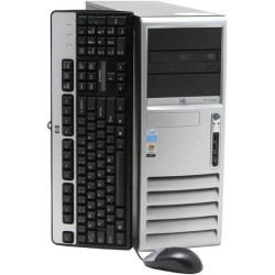 COMPUTER "HP COMPAQ DC7600", COMPLETE UNIT, LATEST SOFTWARE INCLUDED, TECHSOL