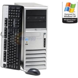 COMPUTER "HP COMPAQ DC7600", COMPLETE UNIT, LATEST SOFTWARE INCLUDED, TECHSOL