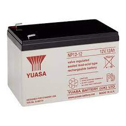 EXTERNAL BATTERY YUASA 12V 1.2AH VALVE REGULATED LEAD