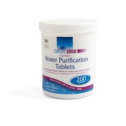 Oasis 1000 Tank Water Purification Tablets 200 x 1.7g