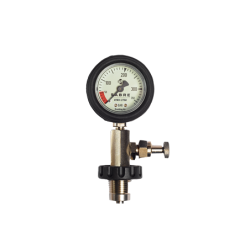 CYLINDER PRESSURE TEST GAUGE, FOR SCBA BOTTLES 6L/300BAR, DRAGER CODE R50874