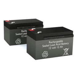 BATTERY, 12Vdc-3.4Ah-L(140)xW(038)xH(095)mm-LEAD ACID, COMPLETE