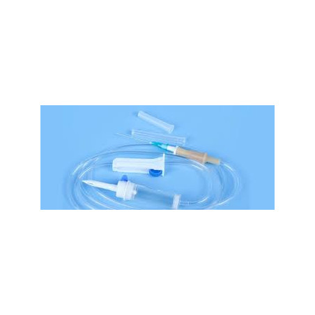 Sterile Injection Set STERILE INTRAVENOUS (IV) INFUSION SET, TUBE WITH INJECTION SITE + 3 WAY ...
