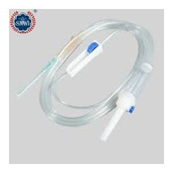 Sterile Injection Set STERILE INTRAVENOUS (IV) INFUSION SET, TUBE WITH INJECTION SITE + 3 WAY ...